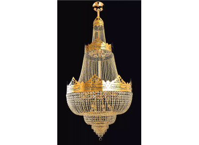 Lustre suspendu Lustre Lampe Lampe en cristal Plafonnier Lampes 100x245