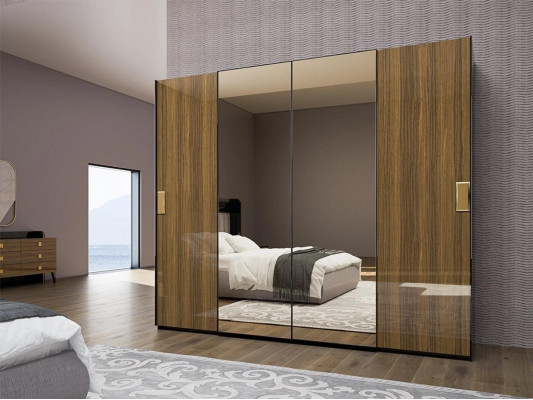 Armoire de luxe nouvelle chambre armoire moderne design de meubles en bois