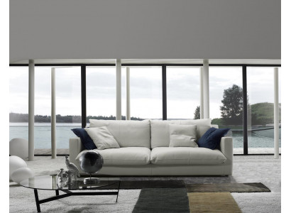Trois places canapé de luxe canapé 3 places siège cuir design canapé meubles style Prianera