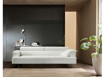 Rembourrage Prianera Mobilier Canapé 3 places Canapés 3 places Canapés en cuir de luxe Canapés blancs