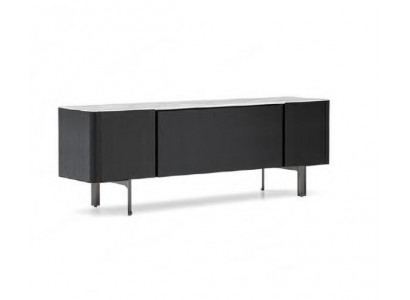 Buffet Style Moderne Noir Design de Luxe Salle à manger Commodes Tables