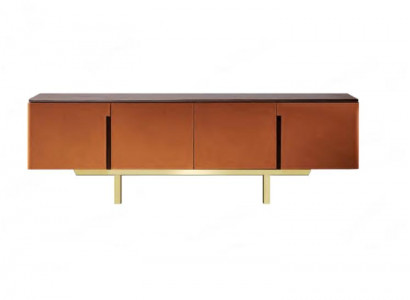 Buffet en bois buffet bas Salle à manger Design de luxe Mobilier moderne Meuble TV