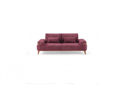 Salon Rose 3 Places Canapé Moderne Trois Places Luxueux Rembourré