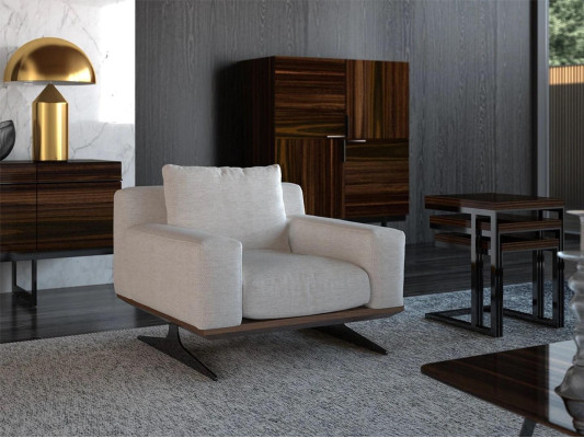 Meubles de salon Fauteuil Luxe Siège rembourré Moderne Mobilier rembourré Design Ameublement