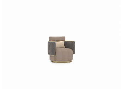 Salon Ameublement Fauteuil gris Tissu Moderne Meubles rembourrés neufs