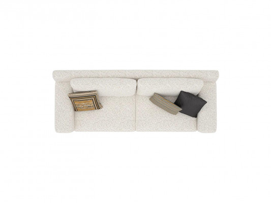 Canapé trois places de luxe Meuble rembourré Canapé Salon moderne Mobilier design