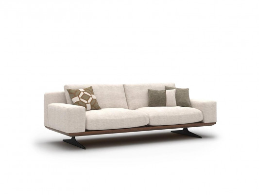 Meubles rembourrés de luxe Canapé moderne à trois places Canapé Mobilier de salon Canapé rembourré