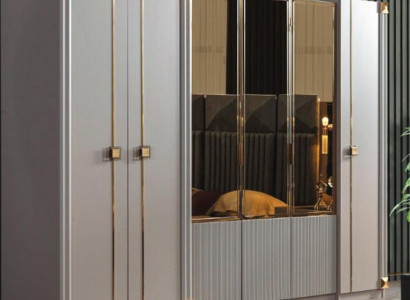 Armoire à l'allemand de concepteur Chambre luxueuse Armoires de style Mobilier en bois