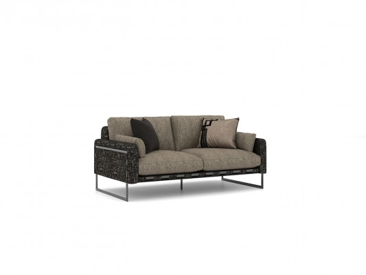 Sofa-Set 4-teilig Polstermöbel-Sets Textil Wohnzimmergarnitur Polsterung