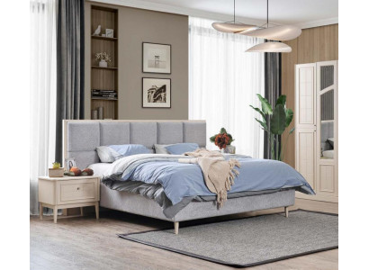Conception de lit Lit double Lits de luxe Rembourrage Mobilier de chambre neuf