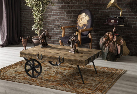 Table basse Design Salon de luxe en bois contemporain Meubles Table Mobilier Tables
