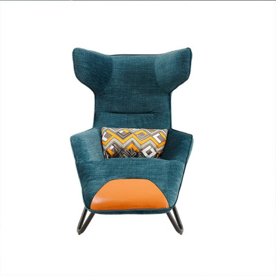 Fauteuil vert luxueux 1 place, salon, assise rembourrée, ameublement, fauteuil rembourré.