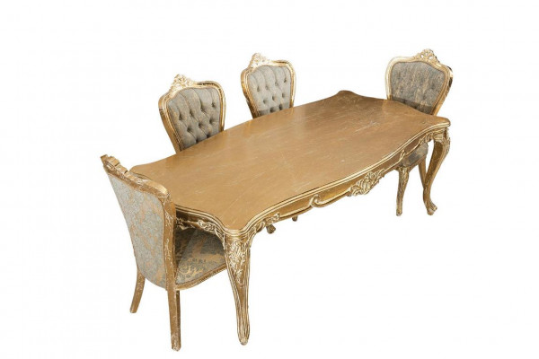 Chaise de salle à manger Chaise de designer Chaise de luxe baroque Chaises classiques nouvelles