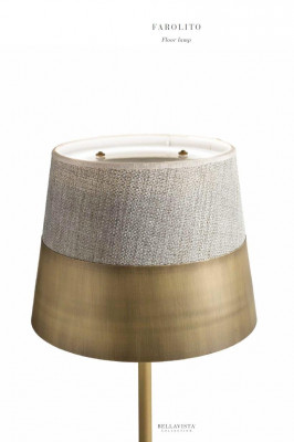 Lustre sur pied debout Lampe de sol en laiton Lampe de couloir Collection Bellavista