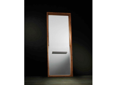 Miroir avec salon Miroir Salon nouveau cadre couleur marron Bois