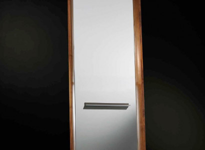 Miroir avec salon Miroir Salon nouveau cadre couleur marron Bois