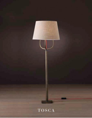 Lampe de sol lampe de lecture marron lampe de sol lampe de sol nouveau style moderne