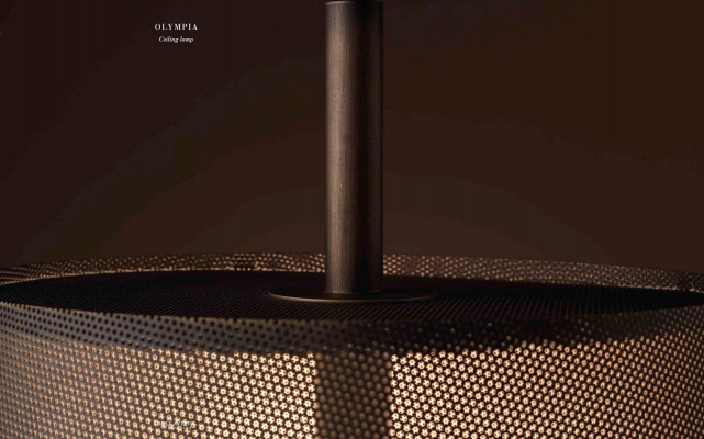 Lampe de plafond Salon Surface Chambre Lustre Lumières neuves marron