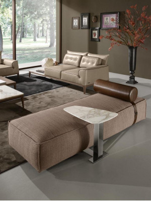 Ensemble de canapé Prianera Design Canapé Fauteuil Rembourrage Canapés 3 pièces. Ensemble chaise longue