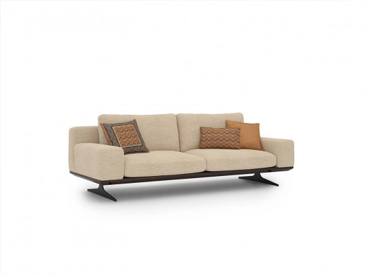 Meubles complets pour le salon 2 canapés trois places, table basse, fauteuil en tissu neufs