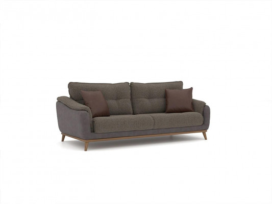 Ensemble de canapé 3 pièces Fauteuil Moderne 2x Canapé Trois places Meubles rembourrés Salon