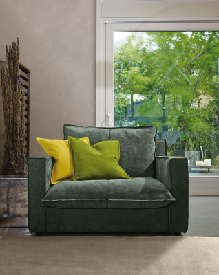 Ensemble de canapés 3+1 places Ensemble de suite de luxe Canapé Fauteuil en cuir Salon