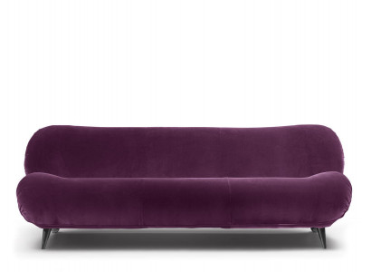 Prianera Canapé de luxe 3 places Canapés Siège Tissu Design Canapé Mobilier Style Textile Nouveau