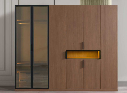 Armoire de haute qualité Mobilier exclusif pour chambre Armoires LED