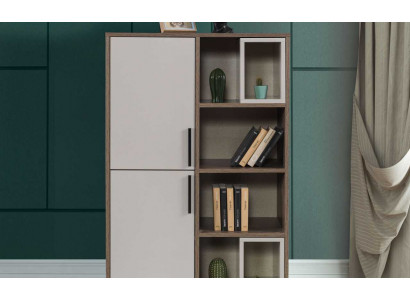 Étagère blanche moderne pour enfants Meubles de chambre de designer en bois