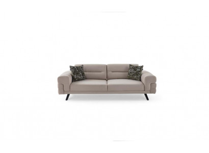 Beige clair Canapé trois places de luxe pour le salon