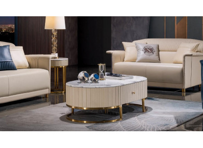 Set Table basse Table basse Designer Table d'appoint Table de salon Tables