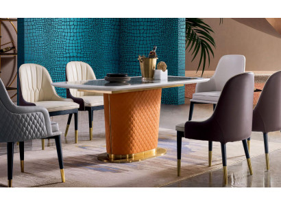 Classique r Tables de luxe en bois Tables de style moderne Mobilier de salle à manger Salon