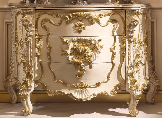 Commode Salon Commodes Tiroirs Bois Buffet Armoire Armoires Massif