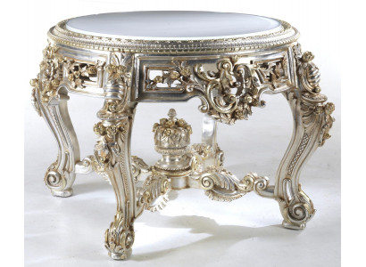 Table basse Table d'appoint Table de salon Bois Royal Côté Baroque Tables