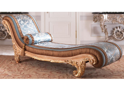 Art Déco marron Confort Luxe Fautiuls de Relaxation Longue Chaise Meubles Italiens.