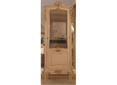 Meubles vitrines en bois massif Armoire en verre Buffet en bois massif Vitrine de salle de séjour