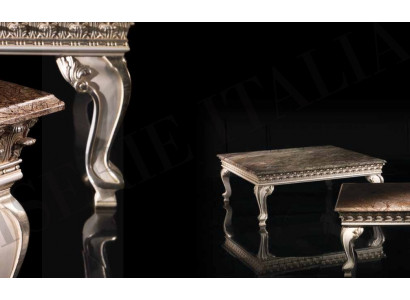 Table basse Table d'appoint Table de salon Bois Royal Côté Baroque Tables