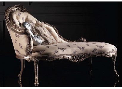 Chaise longue luxe chaise longue Salon Relax Fauteuil en bois véritable neuf