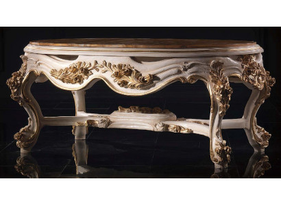 Tables Table basse Coffee Salon Table Table de salon Italien Mobilier Baroque Rococo nouveau