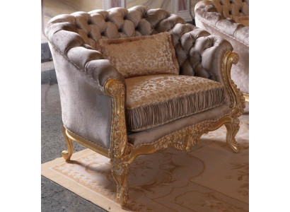 Rembourrage Sièges Canapés Fauteuil à une place Canapé Chesterfield Design Textile 1 place
