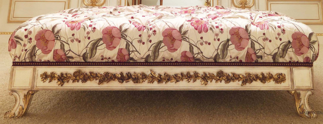 Pouf Repose-pieds Tabouret rond Tabouret rembourré Tabouret Tabouret de salle de bain Pouf ottoman