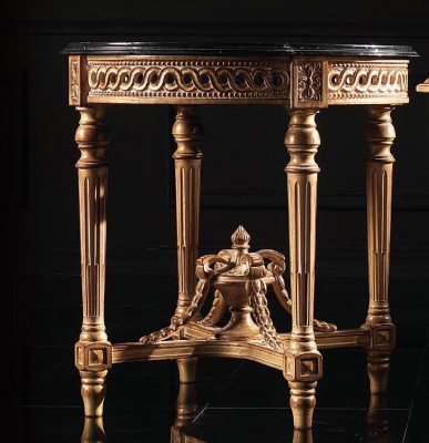 Table basse Table de salon Bois Royal Côté Baroque Mobilier Table d'appoint