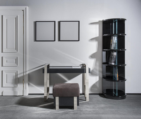 Secrétaire Coiffeuse Table de Luxe Bureau Brillant Tables Italiennes