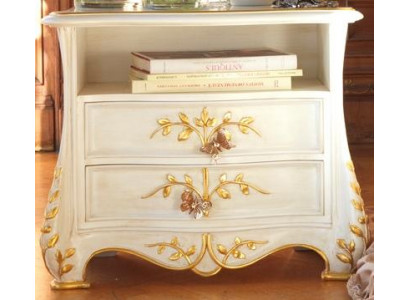 Table de chevet classique en bois massif Tables italiennes Meubles Ameublement Table nouveau
