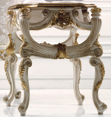 Table basse Table d'appoint Table de salon Bois Royal Table d'appoint Baroque Tables