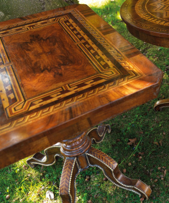 Table de salle à manger Table Tables Luxe Bois Salle à manger Conception Mobilier Meubles Ameublement nouveau