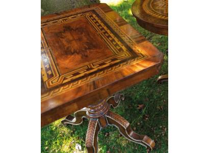 Table de salle à manger Table Tables Luxe Bois Salle à manger Conception Mobilier Meubles Ameublement nouveau