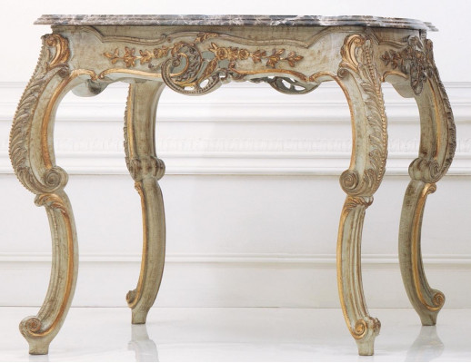 Table basse Table d'appoint Table de salon Bois Baroque royal rococo