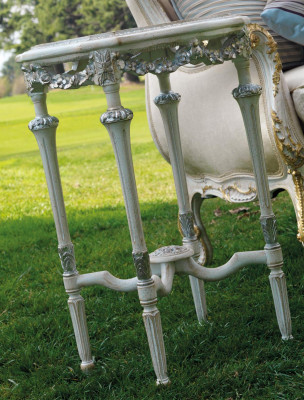Table basse Table d'appoint Baroque Rococo Table Tables basses Mobilier italien neuf