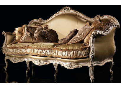 Textile Canapé Sofa Revêtement de Canapé 3 places Canapés Sofas Art Déco Trois places neuf